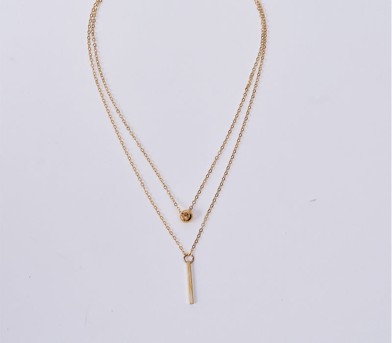 Layered necklace