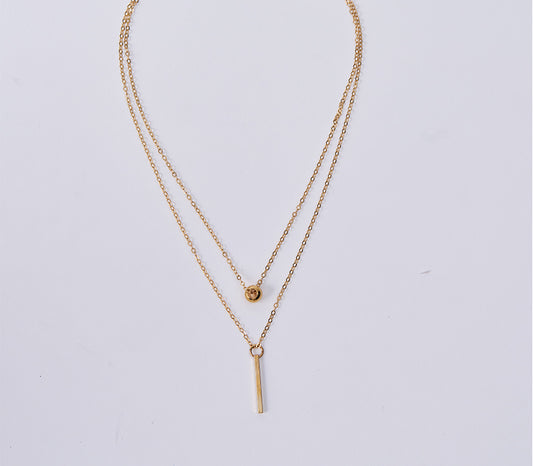 Layered necklace