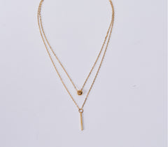 Layered necklace