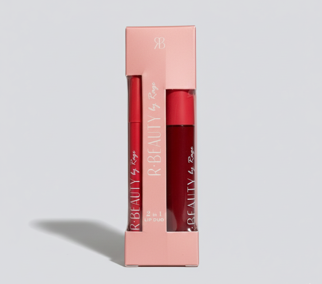 Red liquid lisptick duo - matte