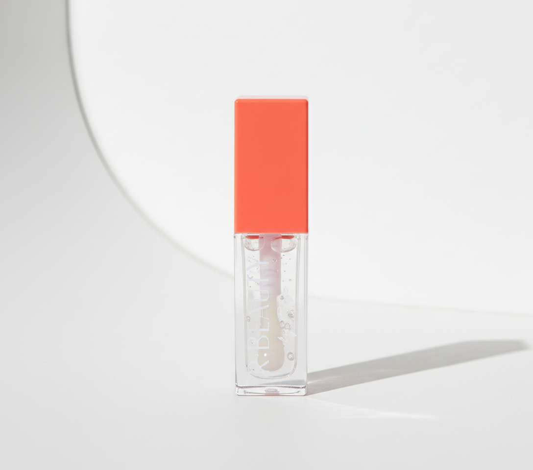 Trasparent liquid lipgloss