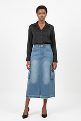 Denim skirt