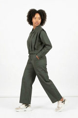 Straight leg trousers