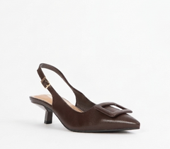Kitten Heel Stiletto Mule