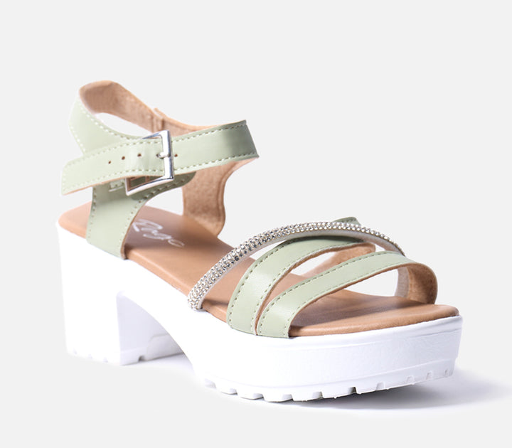 Block Heel Sandal