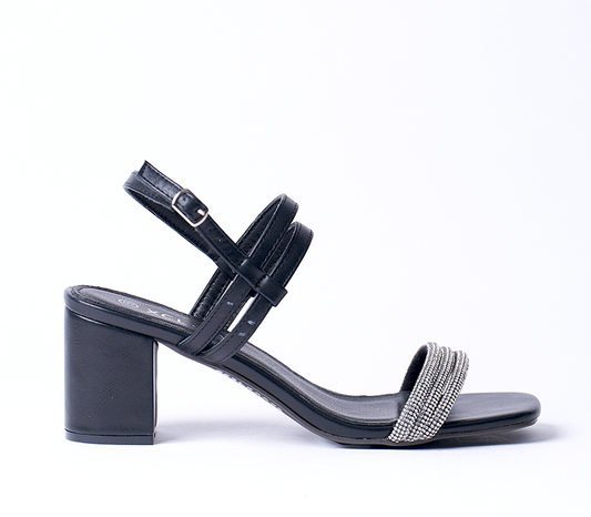 Block heeled sandal