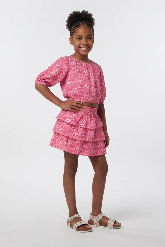 Tiered Skirt