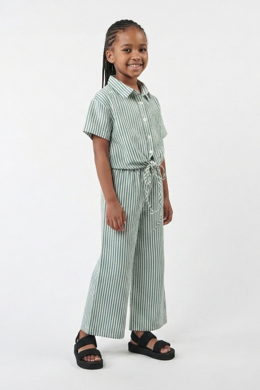 Wide-leg Trouser