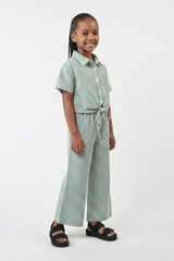 Wide-leg Trouser