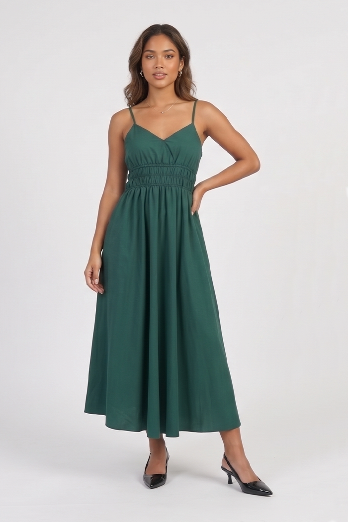 Strappy Midi Dress
