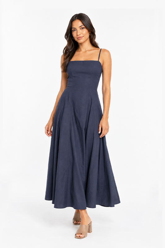Strappy maxi dress