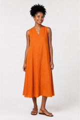Sleeveless Midi Dress
