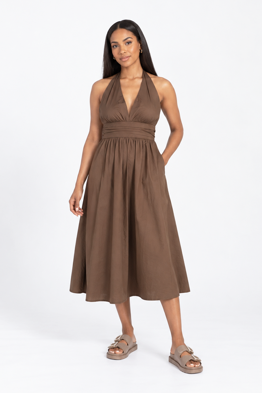Sleeveless Midi Dress