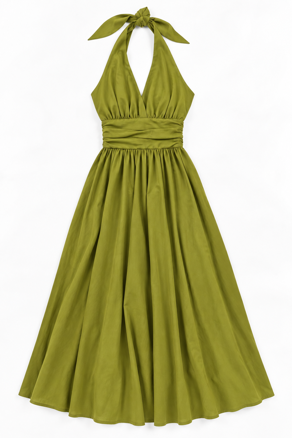 Sleeveless midi dress