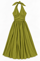 Sleeveless midi dress
