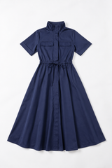 Sleeved Midi Dress