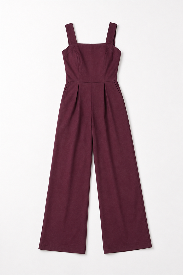 Strappy long jumpsuit