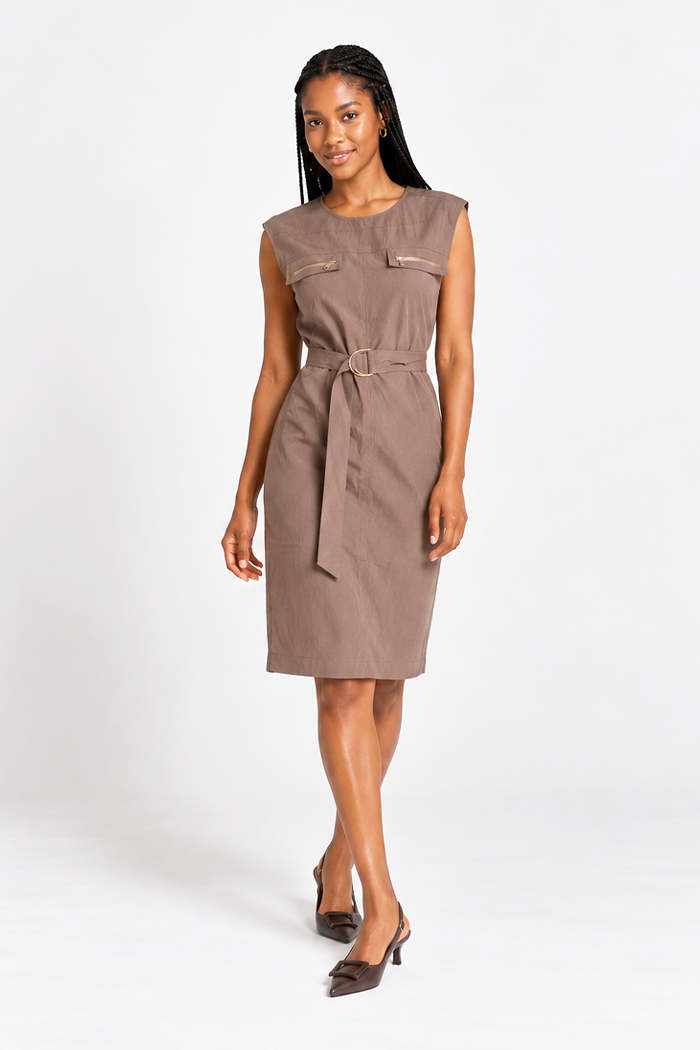 Sleevless mini dress