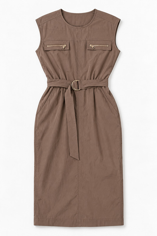 Sleevless mini dress