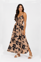 Strappy maxi dress