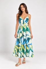 Strappy maxi dress