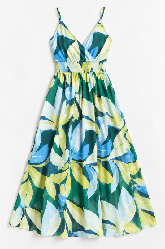 Strappy maxi dress