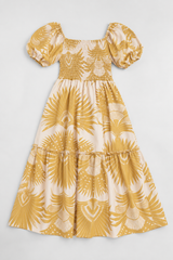 Sleeved Midi Dress