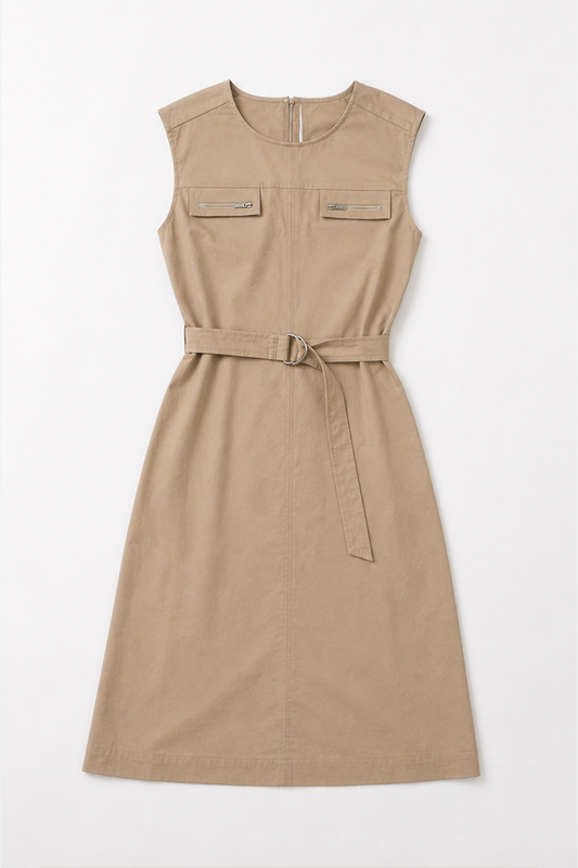 Sleeveless mini dress