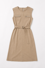 Sleeveless mini dress