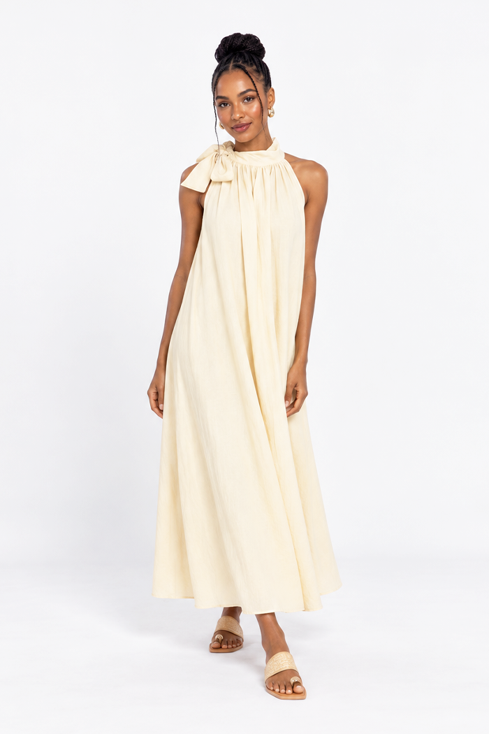 Sleeveless maxi dress
