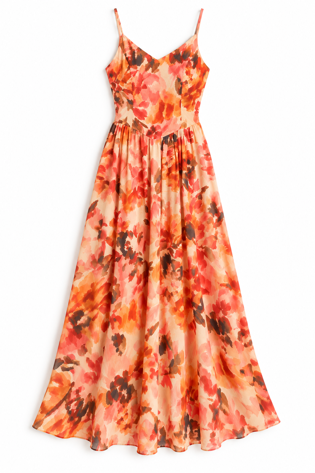Strappy maxi dress