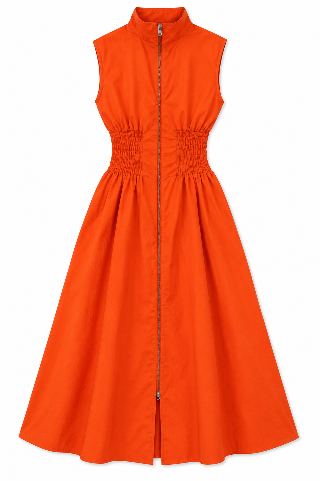 Sleeveless midi dress
