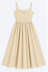 Strappy midi dress