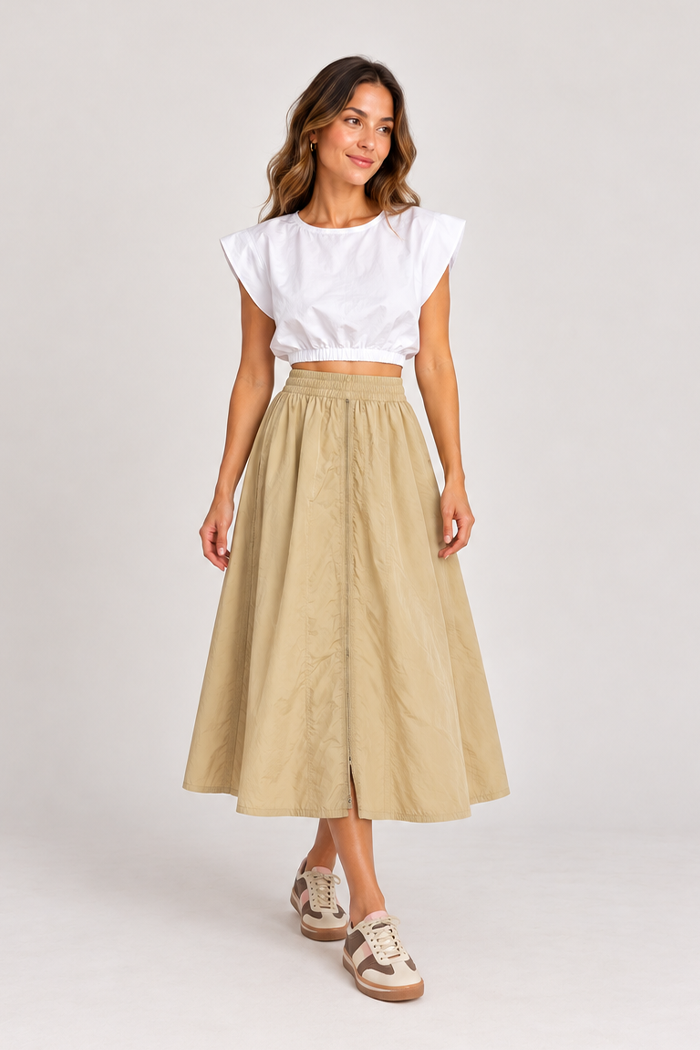A-line skirt