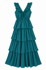 Strappy maxi dress