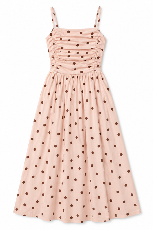 Strappy midi dress