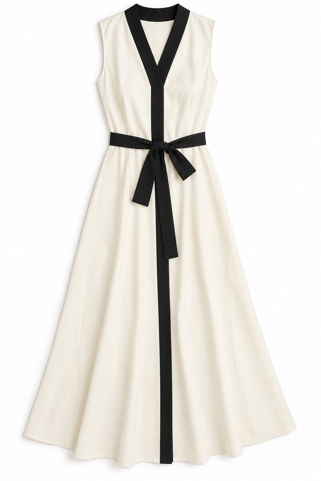 Sleeveless midi dress