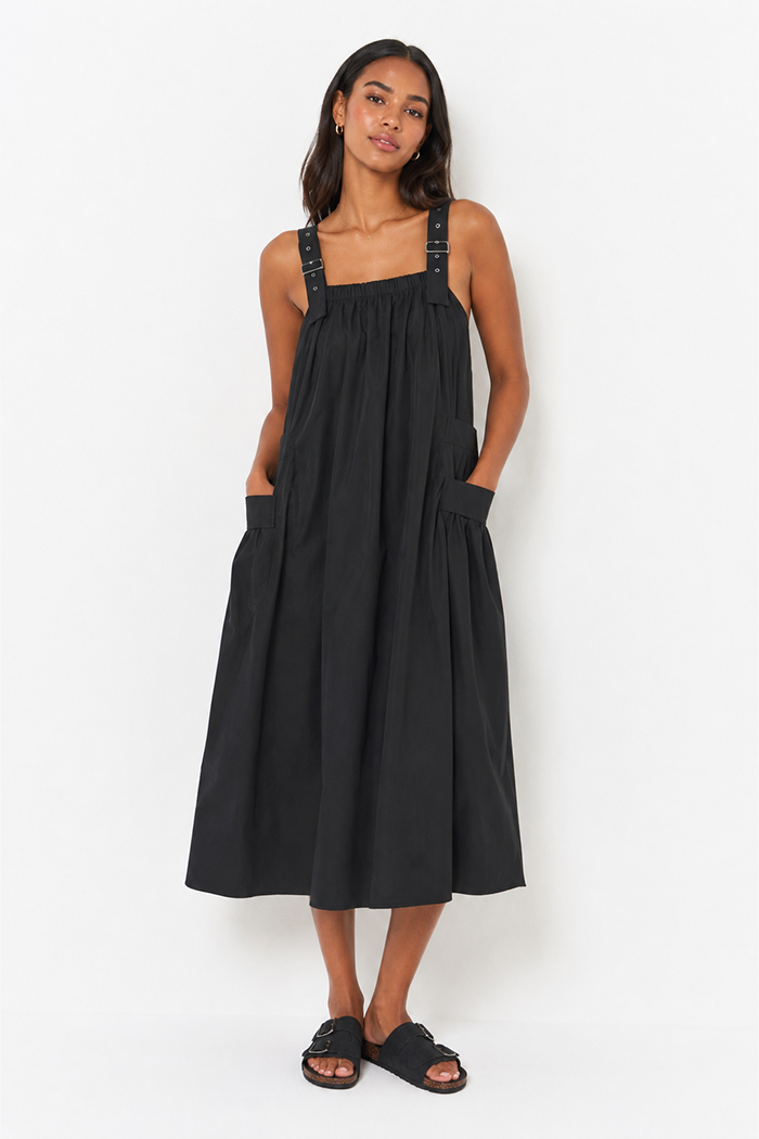 Pinafore Maxi Dress