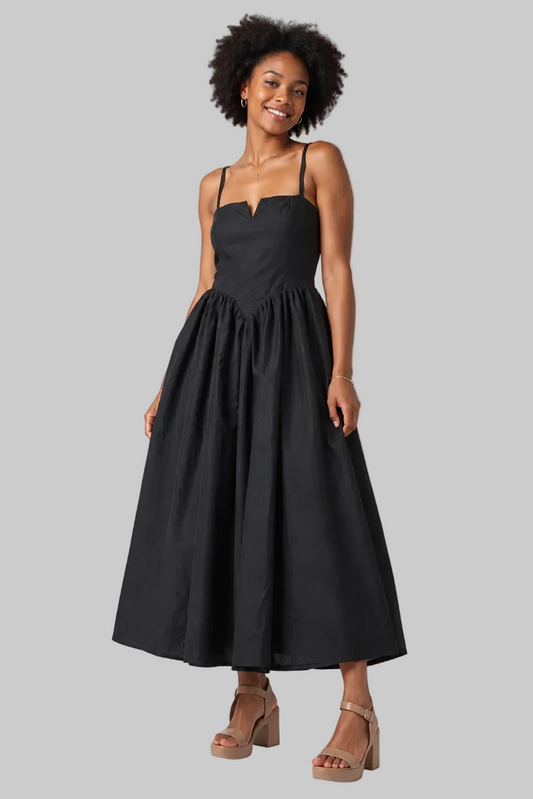 Sleeveless Midi Dress