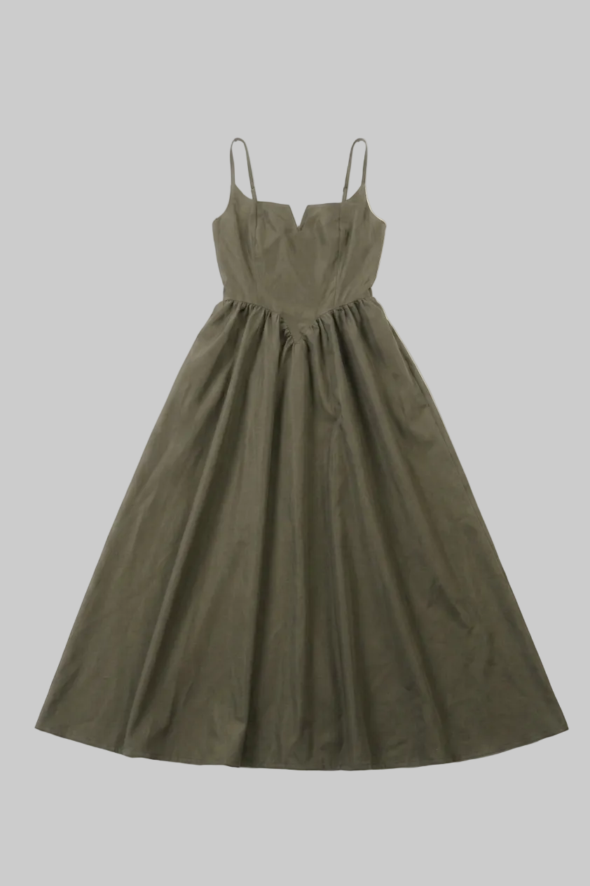 Sleeveless Midi Dress