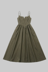 Sleeveless Midi Dress