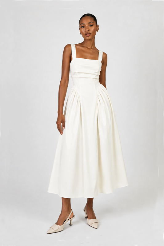 Strappy maxi dress