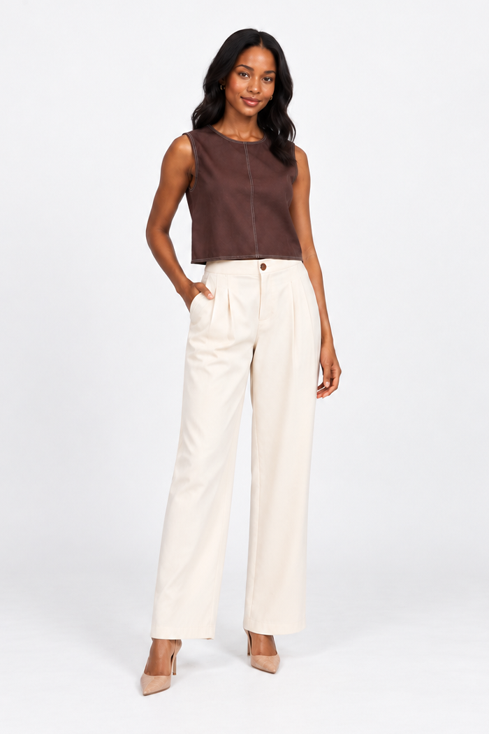 Wide Leg Trousers
