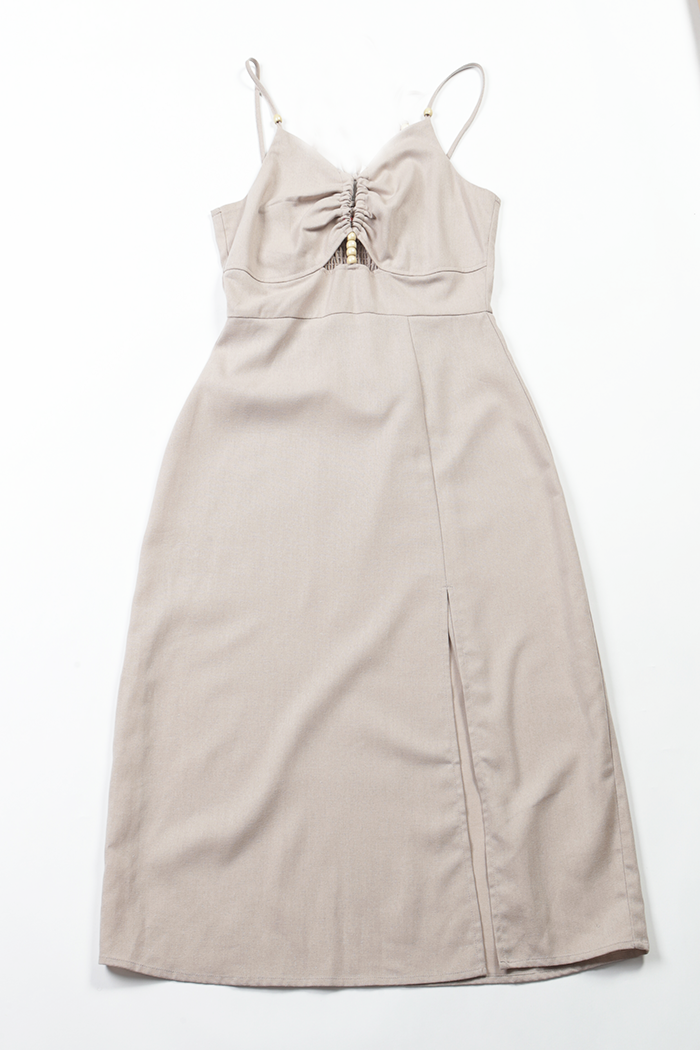 Strappy midi dress