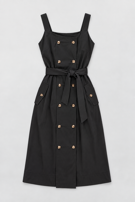 Strappy midi dress