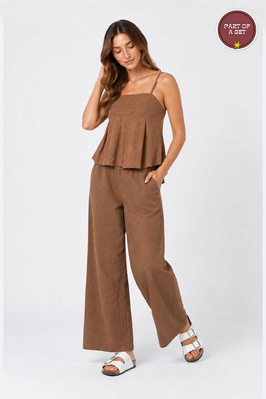 Wide Leg Trousers
