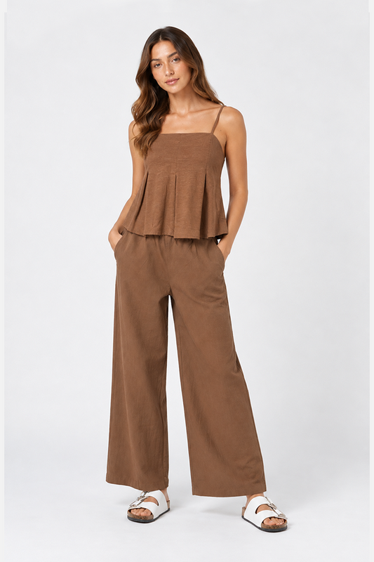Wide Leg Trousers