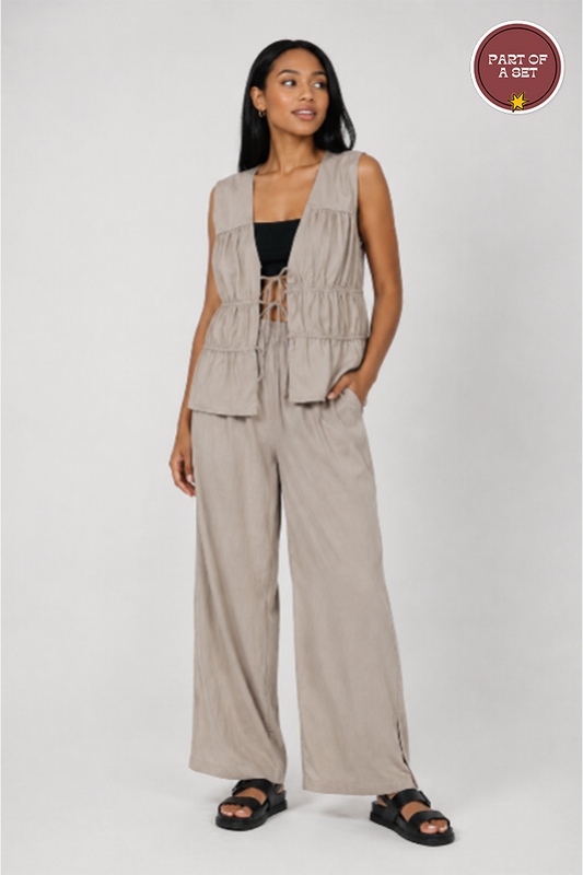Wide Leg Trousers