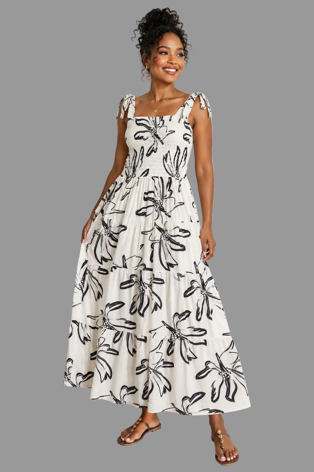 Strappy Midi dress