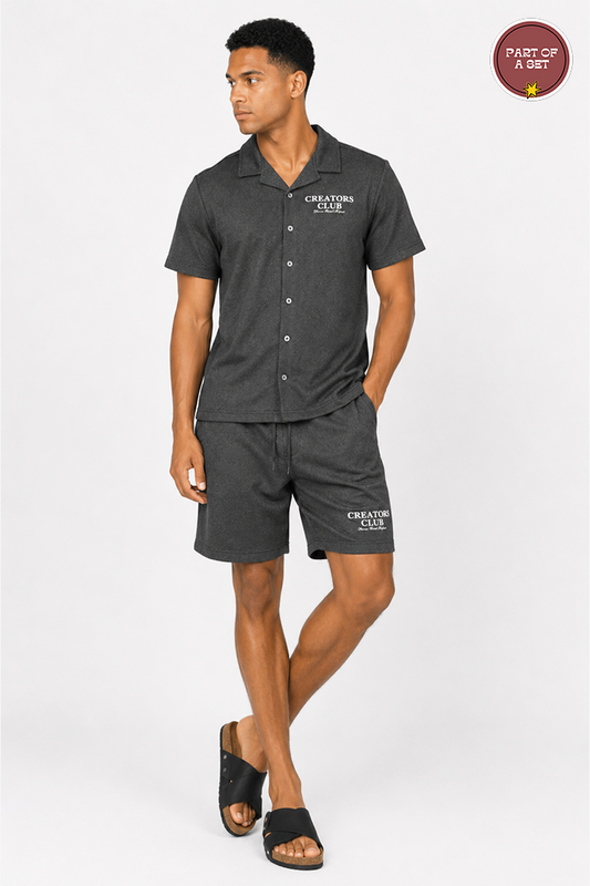Short sleeved button up shirt
